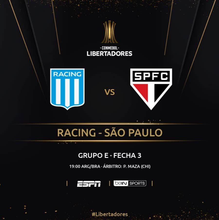 Arbitro Chileno E Escalado Para Apitar Racing X Sao Paulo Pela Libertadores Arquibancada Tricolor