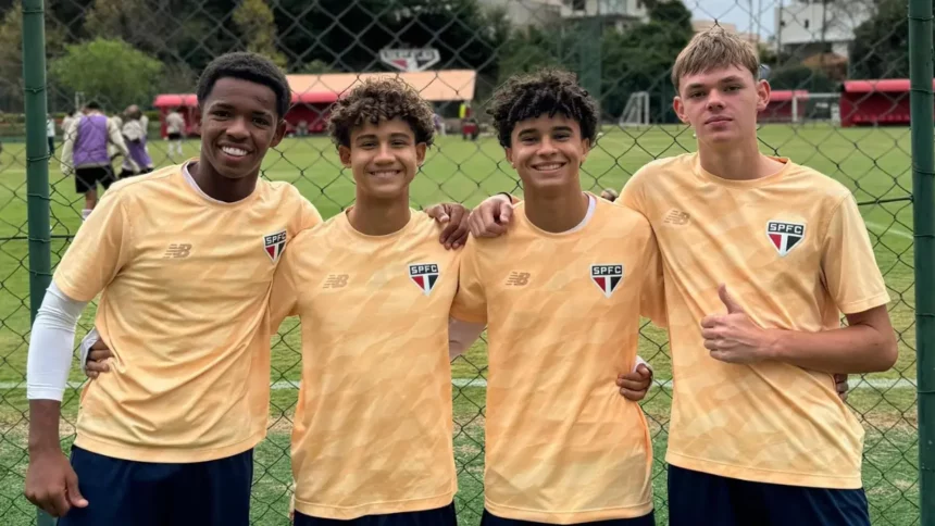 Promessas do São Paulo são convocadas para a Seleção Brasileira Sub-15