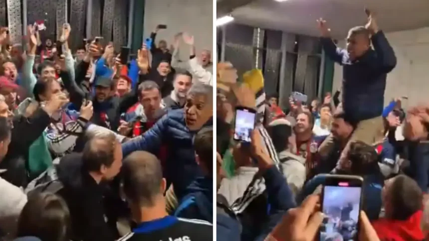 Ídolo do São Paulo é ovacionado por torcedores argentinos no Allianz Parque