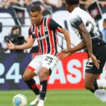São Paulo tem quatro jogadores pendurados contra o Cuiabá