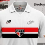 Designer desenvolve camisa do São Paulo em homenagem Careca e ao título Brasileiro de 1986