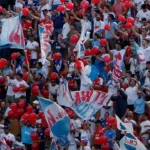 Reação dos torcedores do Nacional ao pegar o São Paulo nas oitavas da Libertadores 2024